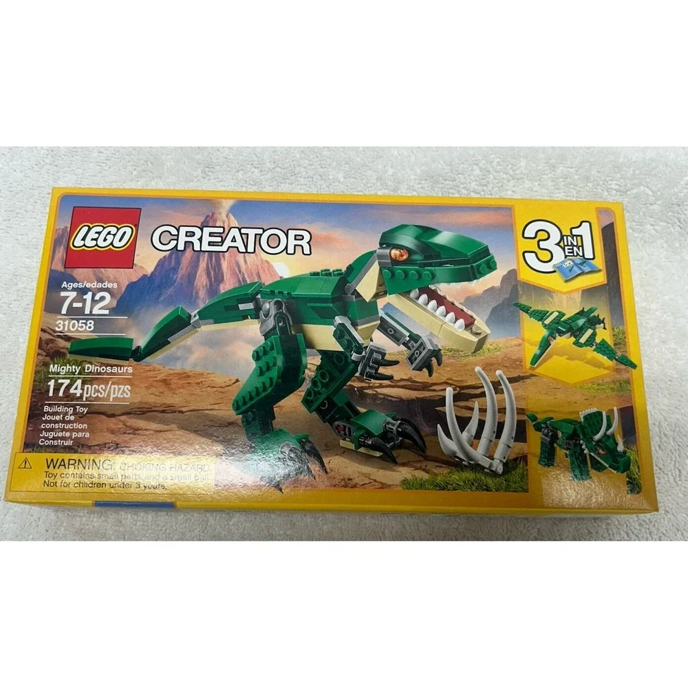 Lego Creator 3 in 1 Mighty Dinosaurs Model 31058 Lego Set New